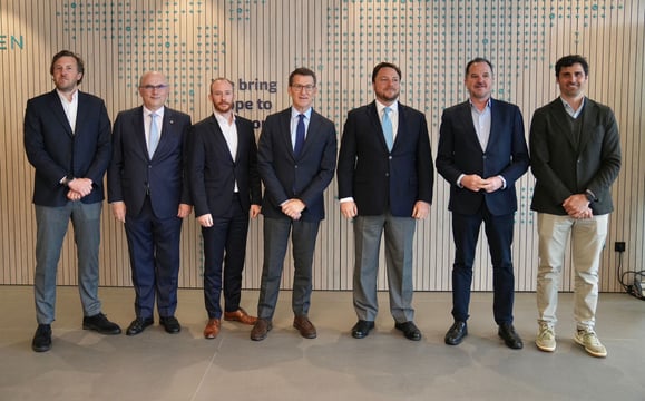 Viralgen welcomes the visit of Alberto Núñez Feijóo, president of Spain's Partido Popular