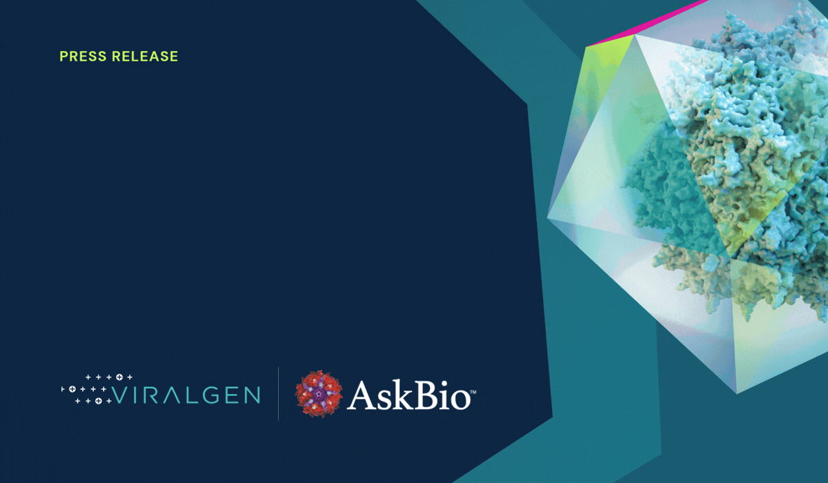 AskBio Announces 5 Presentations at the European Society of Gene and Cell Therapy (ESGCT) 33rd Annual Congress