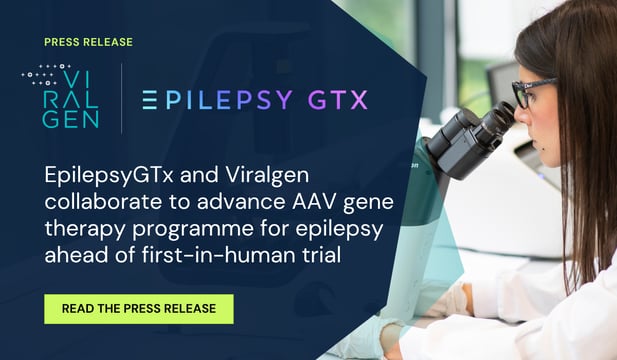 EpilepsyGTx and Viralgen collaborate to advance AAV gene therapy programme for epilepsy ahead of first-in-human trial
