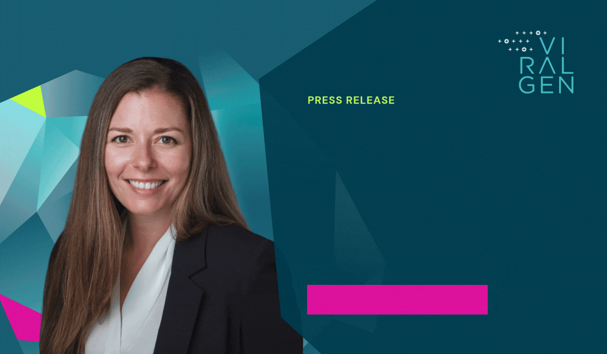 Viralgen announces planned CEO succession: Angela Ochoa to succeed Jimmy Vanhove as he takes on new role within Bayer